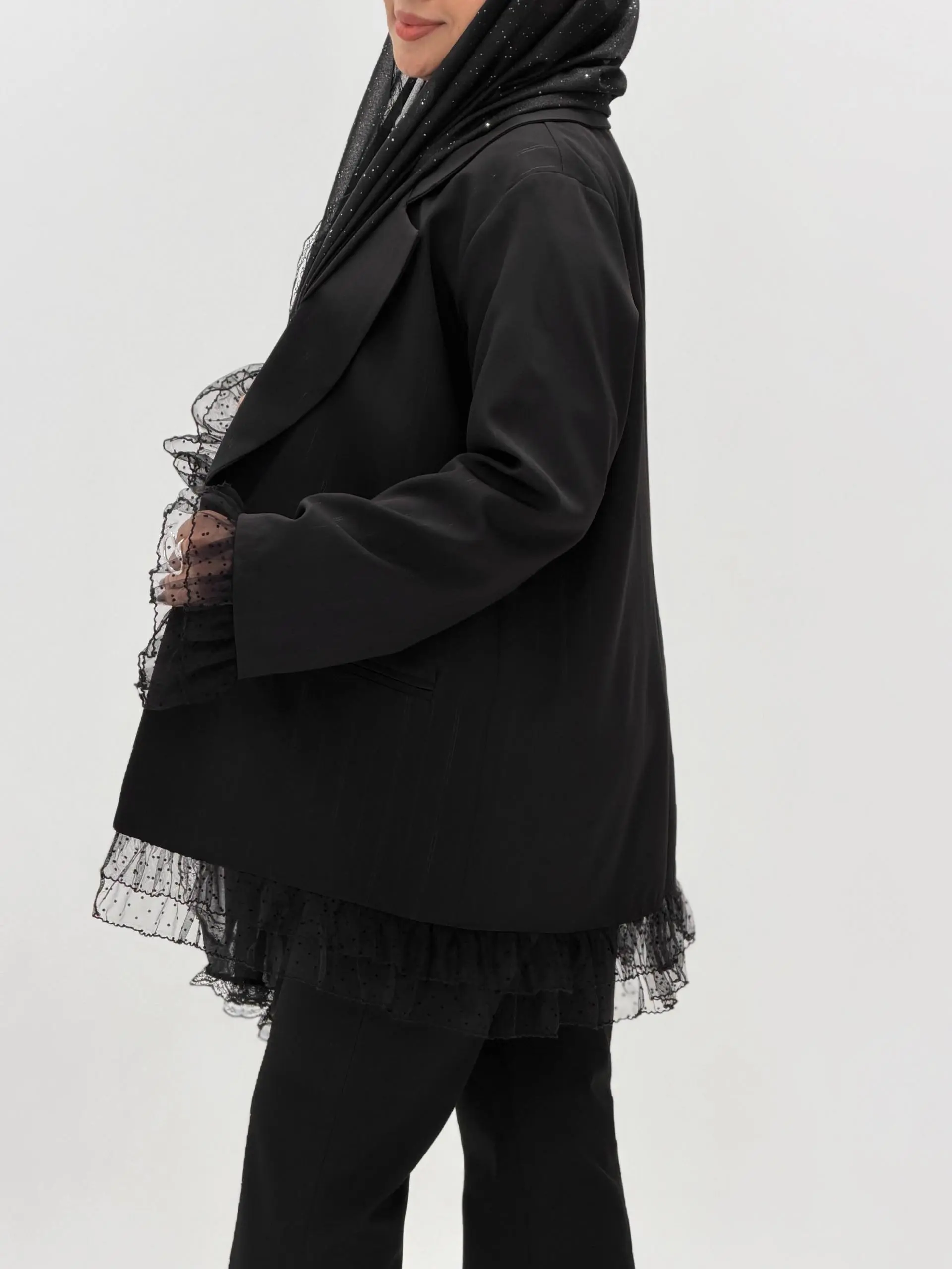 3834-کت مزونی روژین